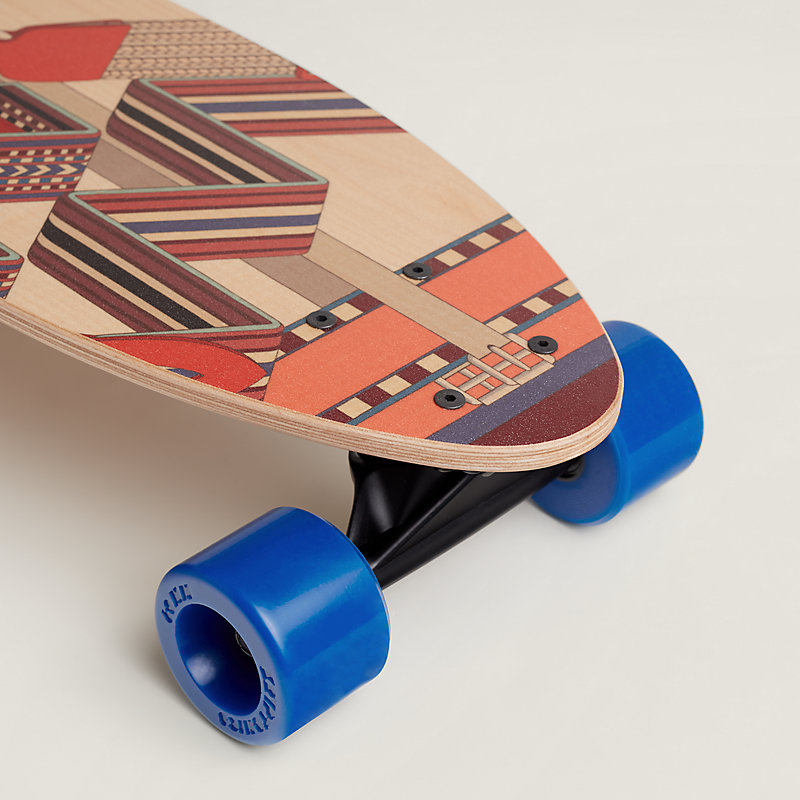 Skateboard HERMES Orange エルメス ▷ Board Hermes Paris by Ske, 2022 | Plastic Print | Artsper